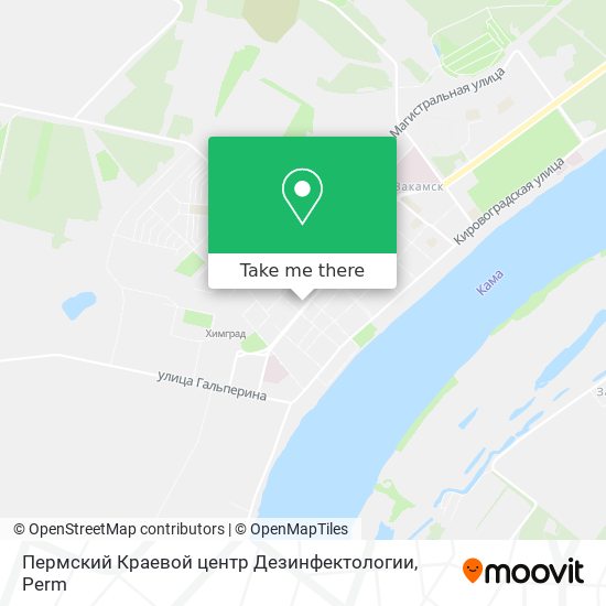 Пермский Краевой центр Дезинфектологии map
