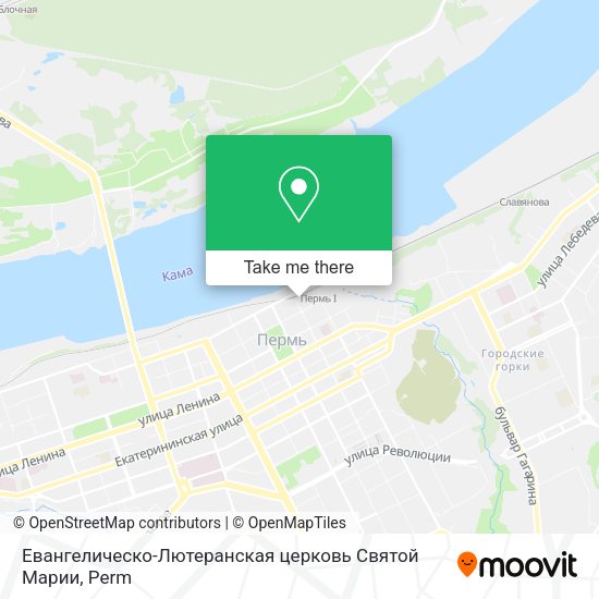 Евангелическо-Лютеранская церковь Святой Марии map