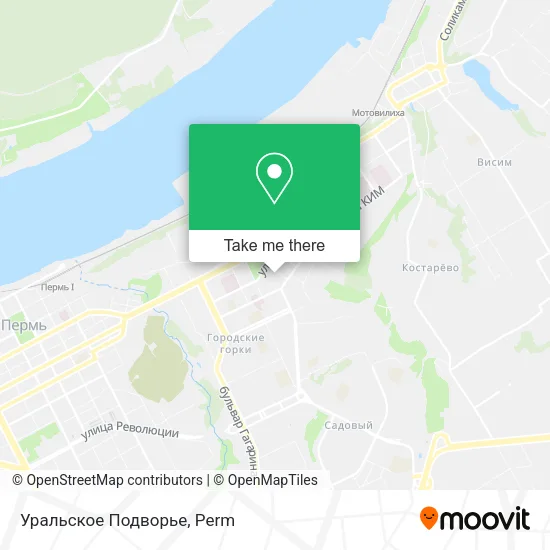 Уральское Подворье map