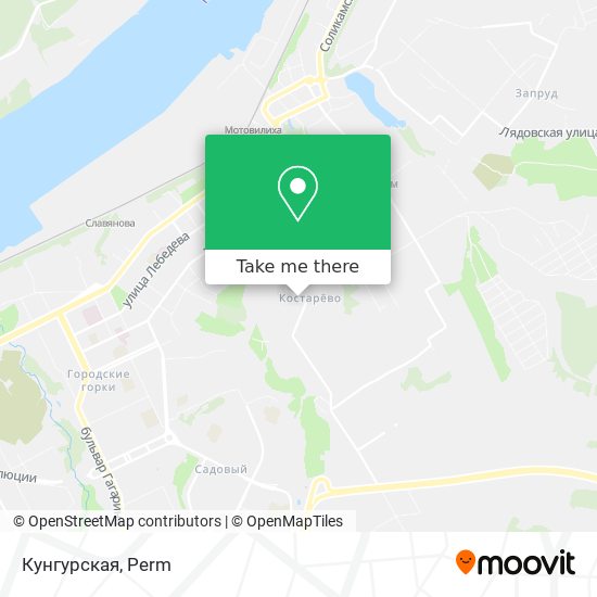 Кунгурская map