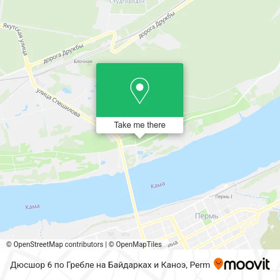 Дюсшор 6 по Гребле на Байдарках и Каноэ map