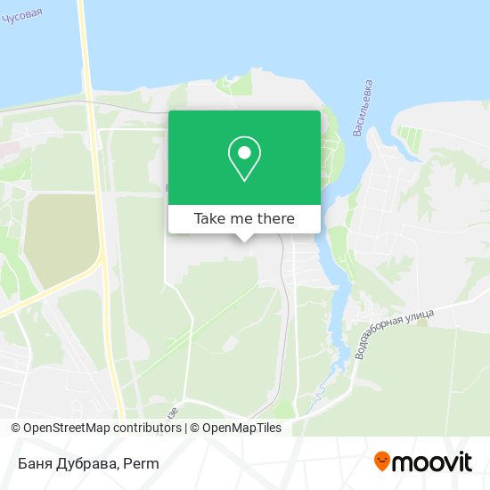 Баня Дубрава map