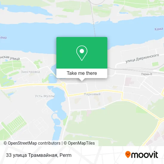 33 улица Трамвайная map
