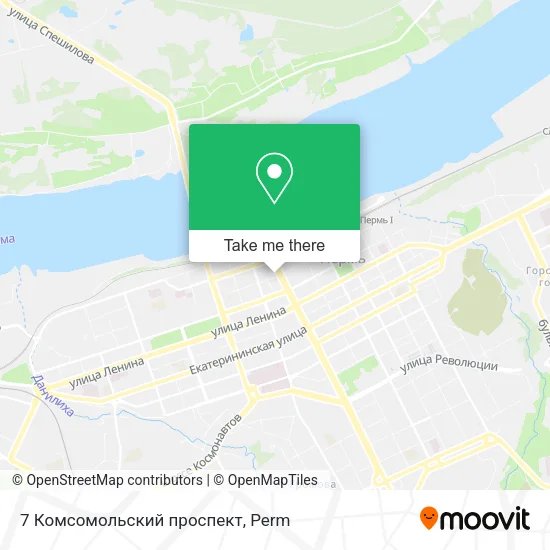 7 Комсомольский проспект map