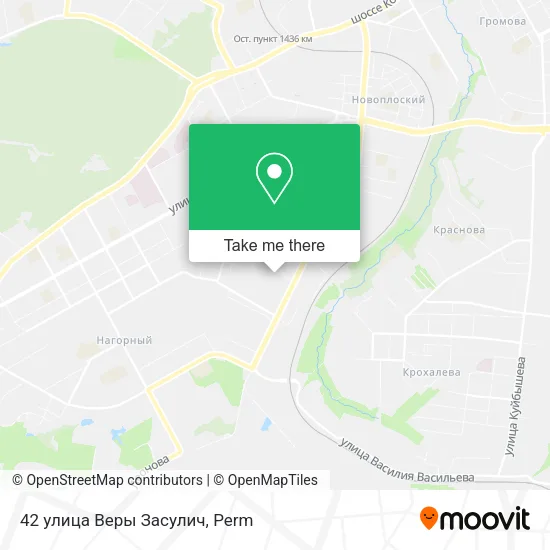 42 улица Веры Засулич map