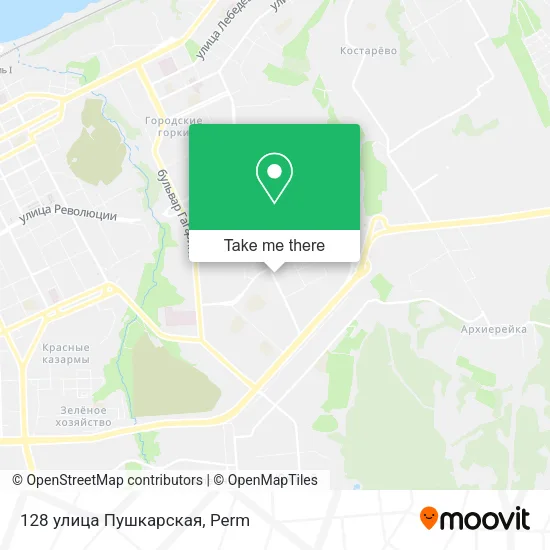 128 улица Пушкарская map