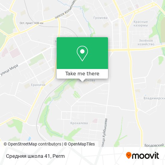 Средняя школа 41 map