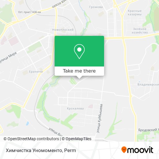 Химчистка Уномоменто map