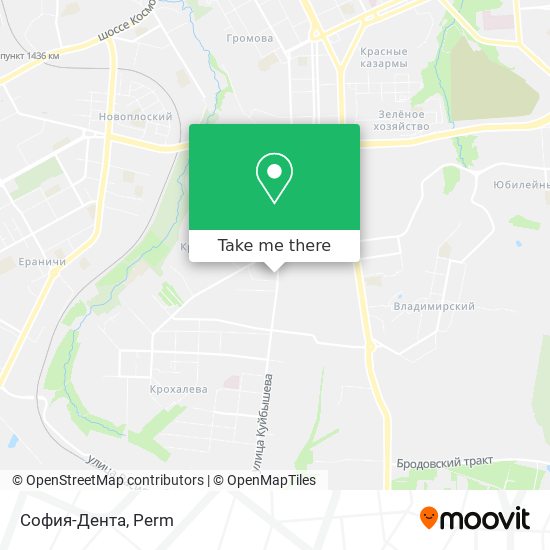 София-Дента map