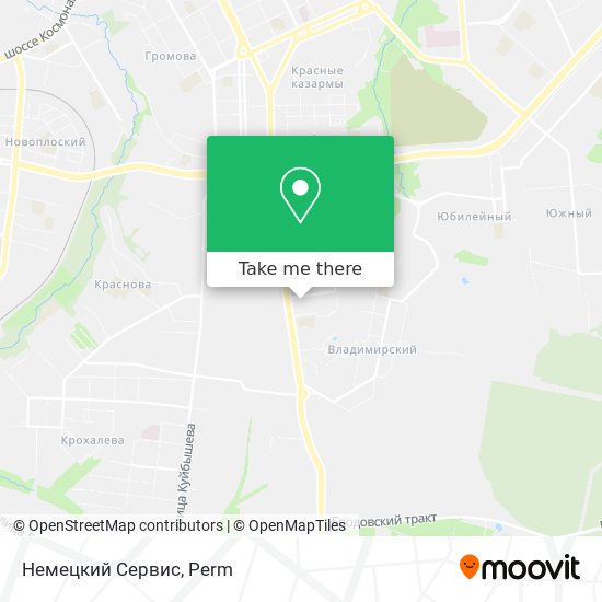 Немецкий Сервис map