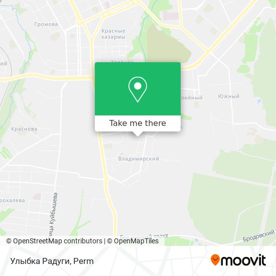 Улыбка Радуги map