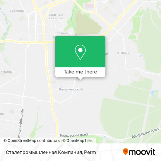 Сталепромышленная Компания map