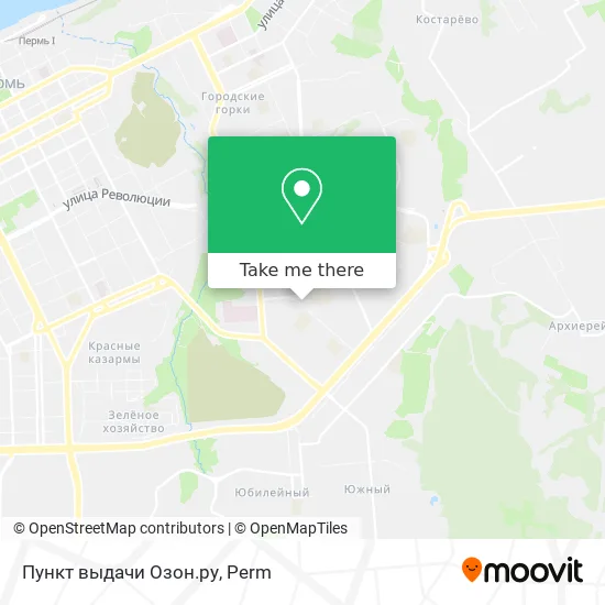 Пункт выдачи Озон.ру map
