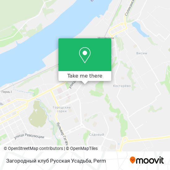 Загородный клуб Русская Усадьба map