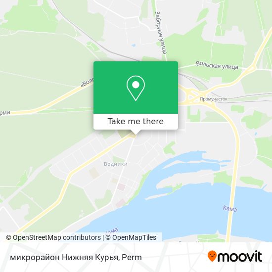микрорайон Нижняя Курья map