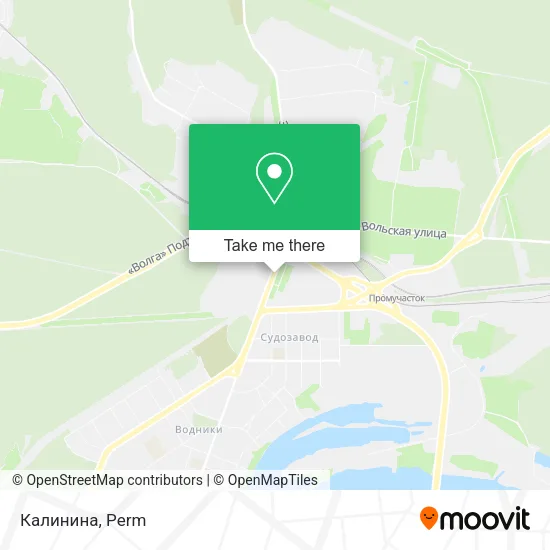 Калинина map