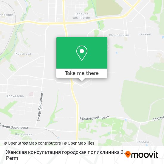 Женская консультация городская поликлиника 3 map