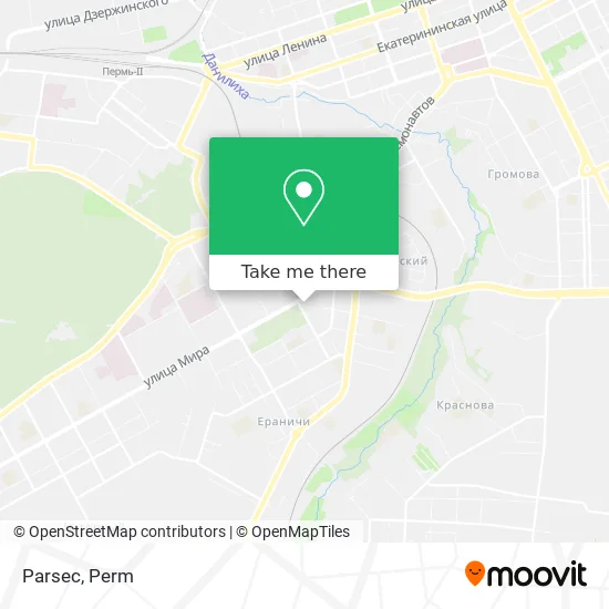 Parsec map