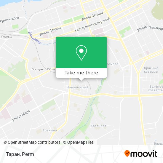 Таран map