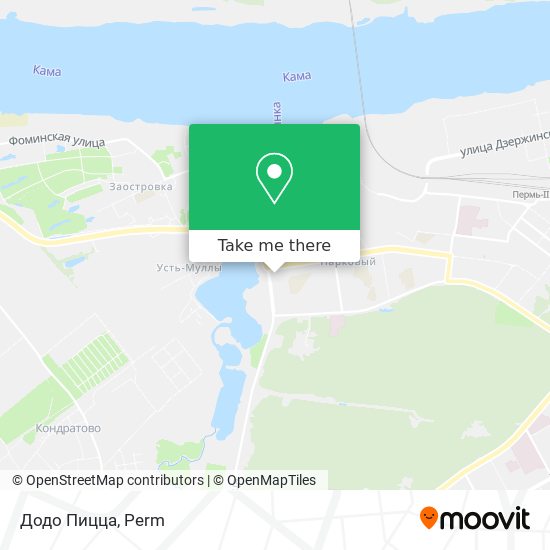 Додо Пицца map