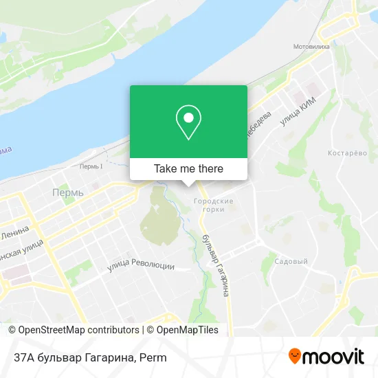 37А бульвар Гагарина map