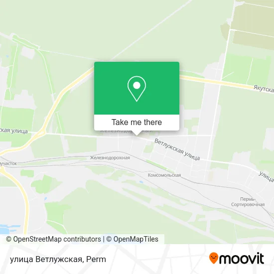 улица Ветлужская map