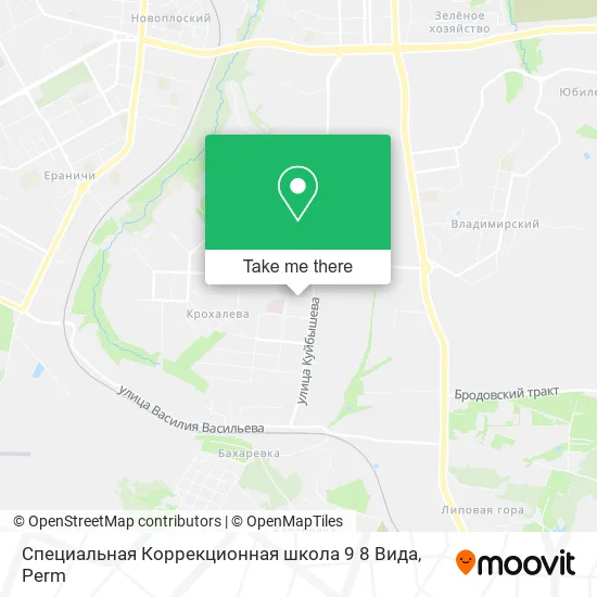 Специальная Коррекционная школа 9 8 Вида map