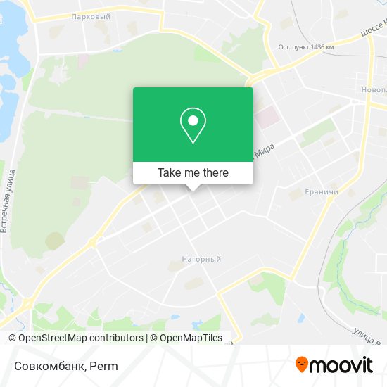 Совкомбанк map