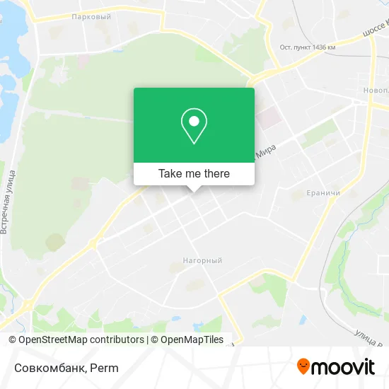 Совкомбанк map