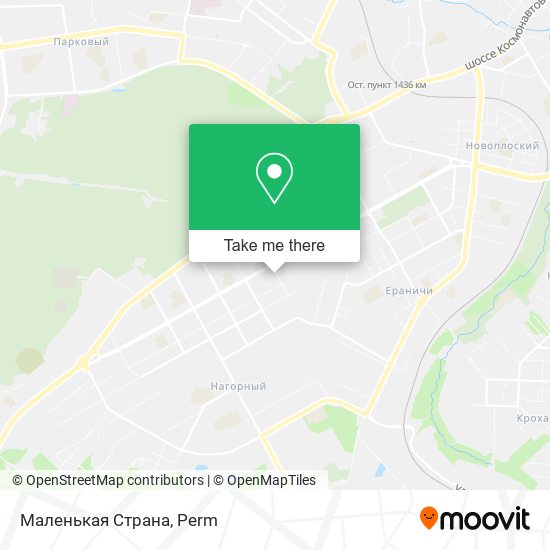Маленькая Страна map