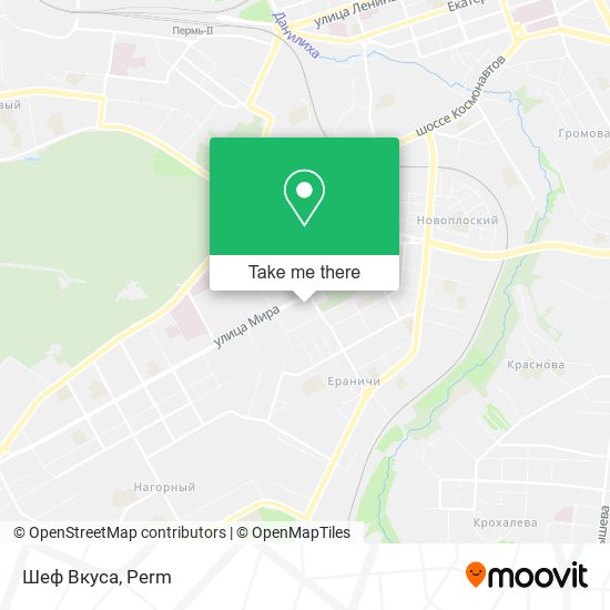 Шеф Вкуса map
