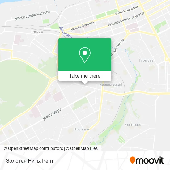 Золотая Нить map