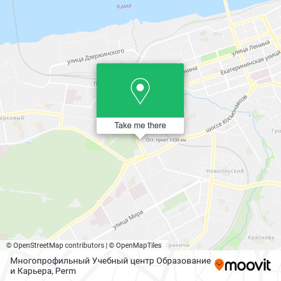 Многопрофильный Учебный центр Образование и Карьера map