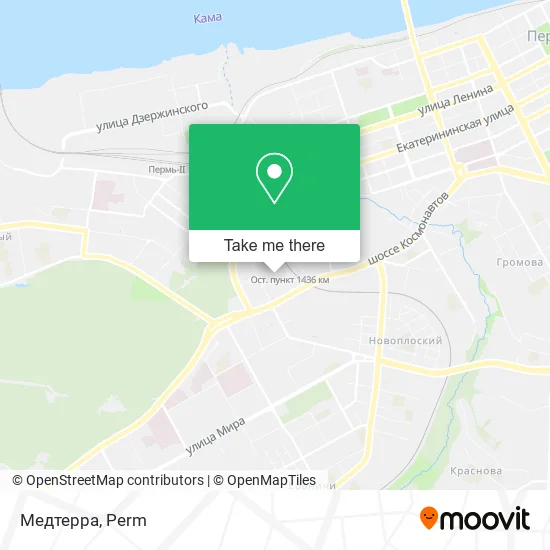 Медтерра map
