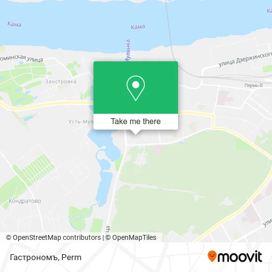Гастрономъ map