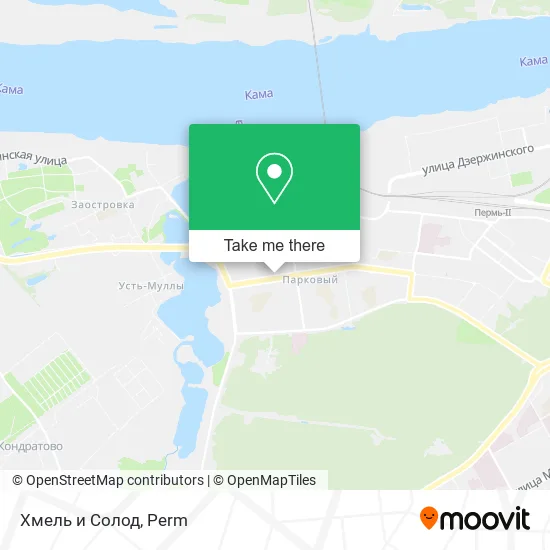 Хмель и Солод map