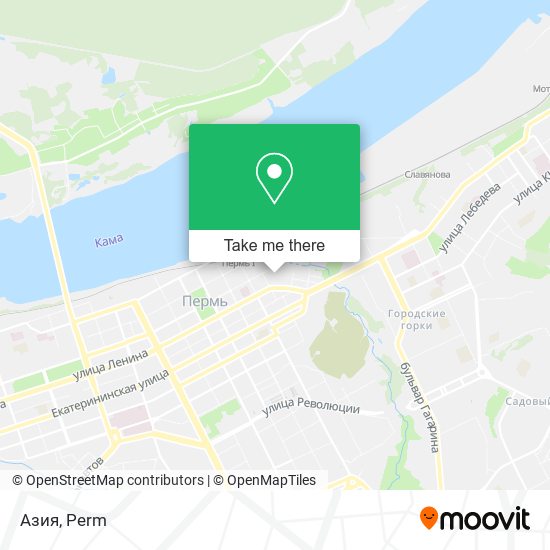 Азия map