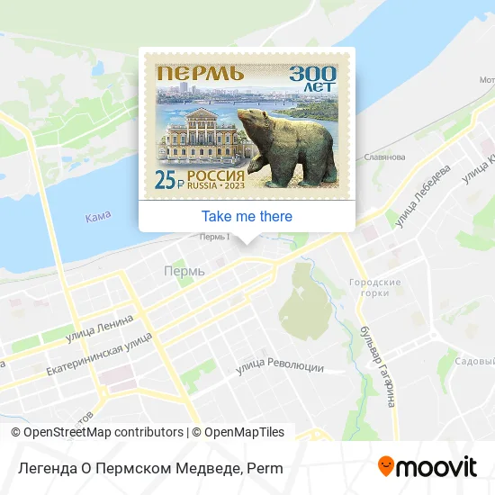 Легенда О Пермском Медведе map