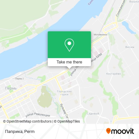 Паприка map