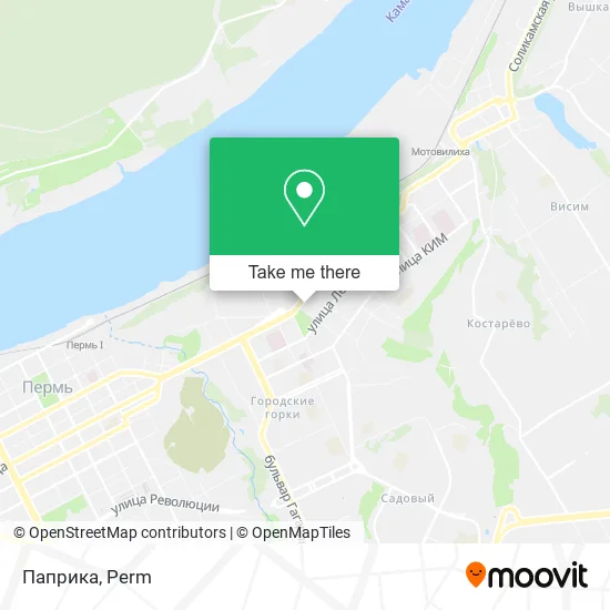Паприка map