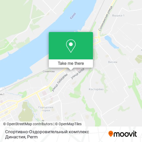 Спортивно-Оздоровительный комплекс Династия map