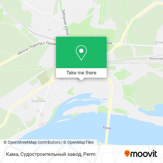 Кама, Судостроительный завод map