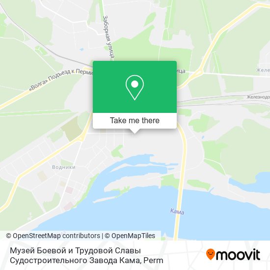 Музей Боевой и Трудовой Славы Судостроительного Завода Кама map