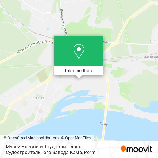 Музей Боевой и Трудовой Славы Судостроительного Завода Кама map