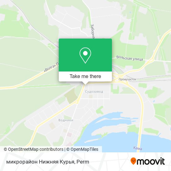 микрорайон Нижняя Курья map