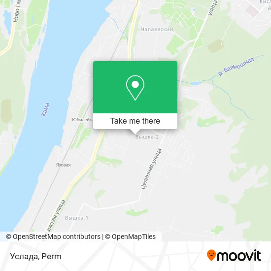 Услада map