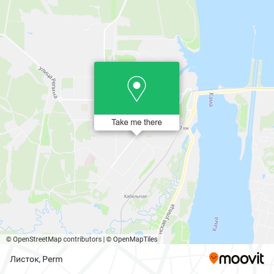 Листок map