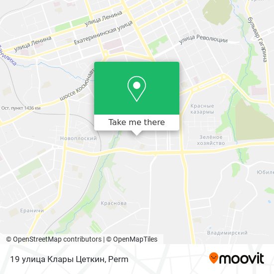 19 улица Клары Цеткин map