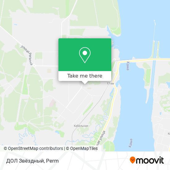 ДОЛ Звёздный map