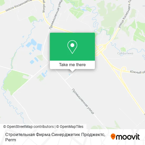 Строительная Фирма Синерджетик Проджектс map